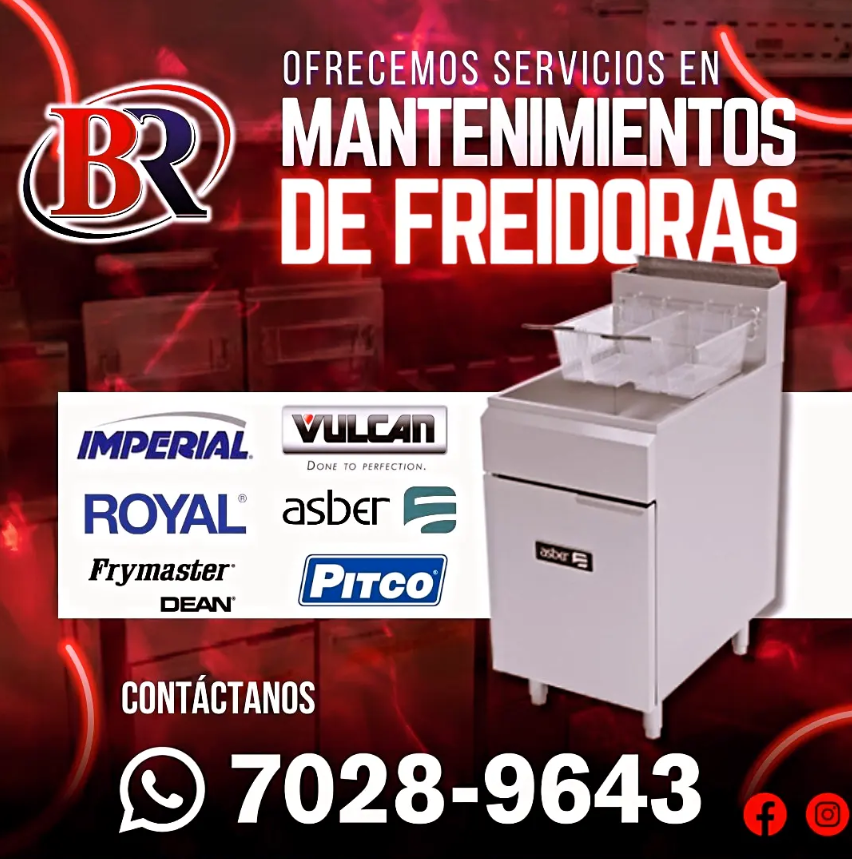 Mantenimiento de freidoras industriales